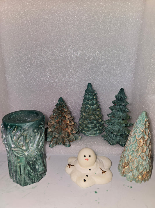 🌲 Douglas Fir | Luxury Wickless Soy Wax Décor 🌲