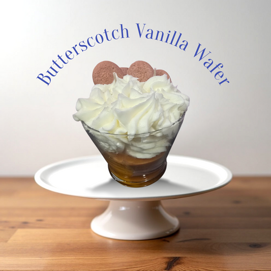Butterscotch Vanilla Wafer – Luxury Hand-Poured Candle